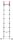 Hailo Teleskopleiter FLEXLINE silber 13 Sprossen, H: 380,0 cm