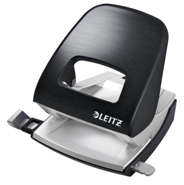 LEITZ Locher NeXXt Series Style 5006 satin schwarz, 1 St.