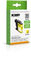 KMP B62YX gelb Druckerpatrone kompatibel zu brother LC-223Y