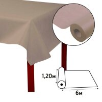 PROnappe Tischdecke natur 1,2 x 6,0 m, 5 Rollen