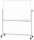MAUL Mobiles Whiteboard MAULstandard 120,0 x 90,0 cm weiß spezialbeschichteter Stahl