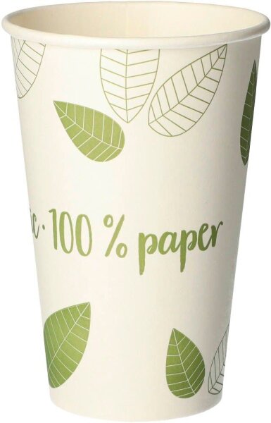 PAPSTAR Einweg-Trinkbecher pure ZERO creme 0,3 l, 50 St.