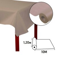 PROnappe Tischdecke natur 1,2 x 10,0 m, 4 Rollen