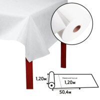 PROnappe Tischdecken weiß 1,2 x 50,4 m  ( R781201I )