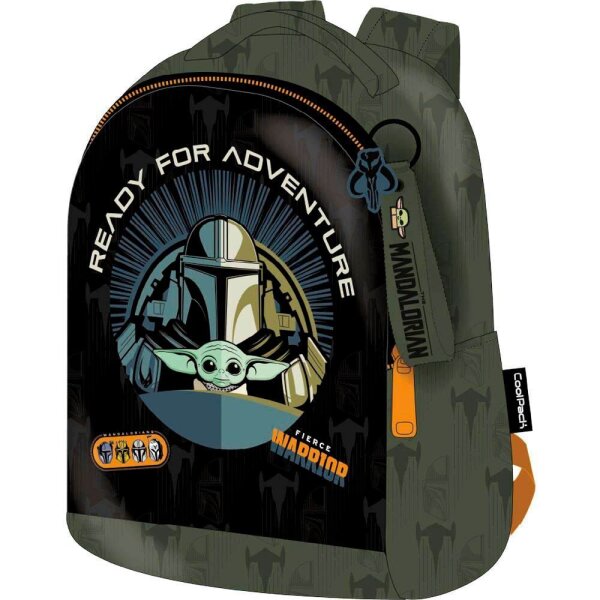 CoolPack Rucksack Kunststoff schwarz, orange