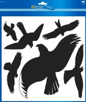 AVERY Zweckform Hinweisaufkleber Warnvögel Vogel 7,6...