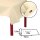 PROnappe Tischdecken creme 1,2 x 50,4 m, 1 Rolle