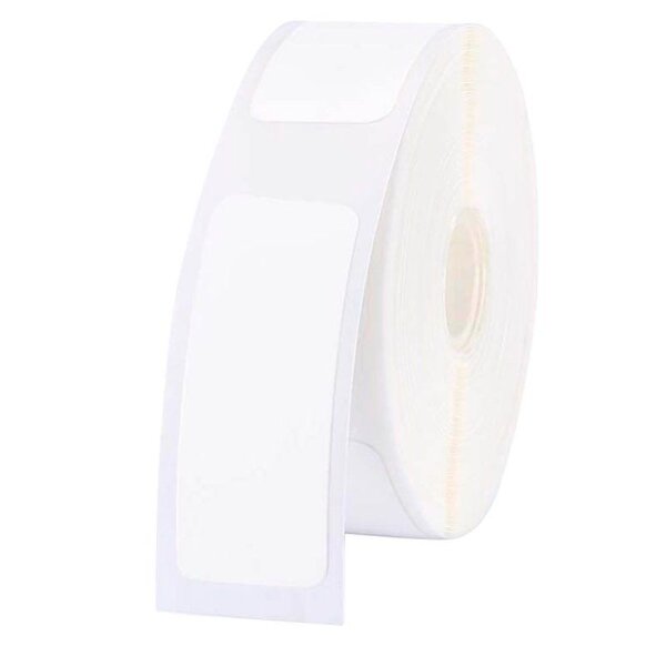 NIIMBOT Etikettenrolle für Etikettendrucker 008-7002100 weiß, 12,0 x 40,0 mm, 1 x 160 Etiketten