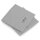 Zeller Aufbewahrungsbox 30,0 l grau 32,0 x 32,0 x 32,0 cm, 1 St.