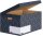 Bankers Box Archivboxen Bankers Box Décor Serie mitternachtsblau/weiß 36,7 x 57,0 x 29,5 cm, 5 St.