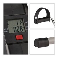 relaxdays Arm- und Beintrainer schwarz, grau