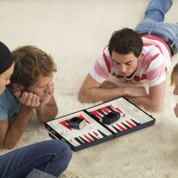 relaxdays Backgammon Koffer Brettspiel, 1 St.