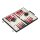 relaxdays Backgammon Koffer Brettspiel, 1 St.