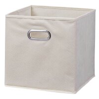 Zeller Aufbewahrungsbox 30,0 l beige 32,0 x 32,0 x 32,0...