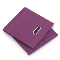 Zeller Aufbewahrungsbox 30,0 l lila 32,0 x 32,0 x 32,0 cm, 1 St.