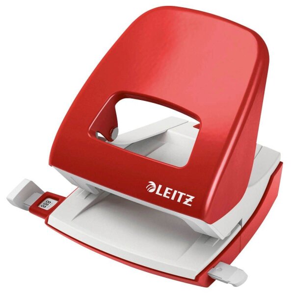 LEITZ Locher NeXXt 5008 rot, 1 St.