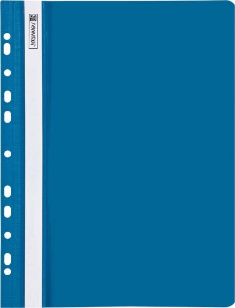 BRUNNEN Schnellhefter OFFICE TO GO Kunststoff blau DIN A4, 1 St.