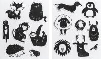 HEYDA Motivstempel-Set Tiere 10,0 - 55,0 mm, 1 St.