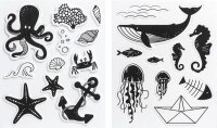 HEYDA Motivstempel-Set Maritim 10,0 - 55,0 mm, 1 St.