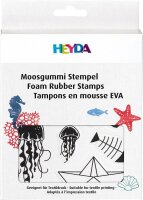 HEYDA Motivstempel-Set Maritim 10,0 - 55,0 mm, 1 St.