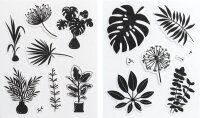 HEYDA Motivstempel-Set Blätter 10,0 - 55,0 mm, 1 St.