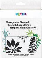 HEYDA Motivstempel-Set Blätter 10,0 - 55,0 mm, 1 St.