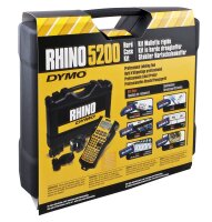 DYMO RHINO 5200 Set Beschriftungsgerät gelb, schwarz