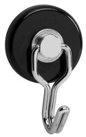 MAUL Magnete schwarz, Metall Ø 3,5 x 2,5 cm, 2 St.