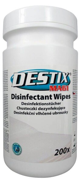 DESTIX Desinfektionstücher 1-lagig weiß, 200 Tücher