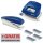 AKTION: LEITZ Locher und Heftgeräte Set NeXXt 5038 und 5500 blau/grau + GRATIS 200 Heftklammern 24/6