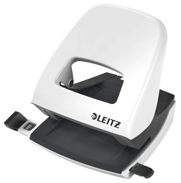 LEITZ Locher NeXXt 5008 WOW perlweiß, 1 St.
