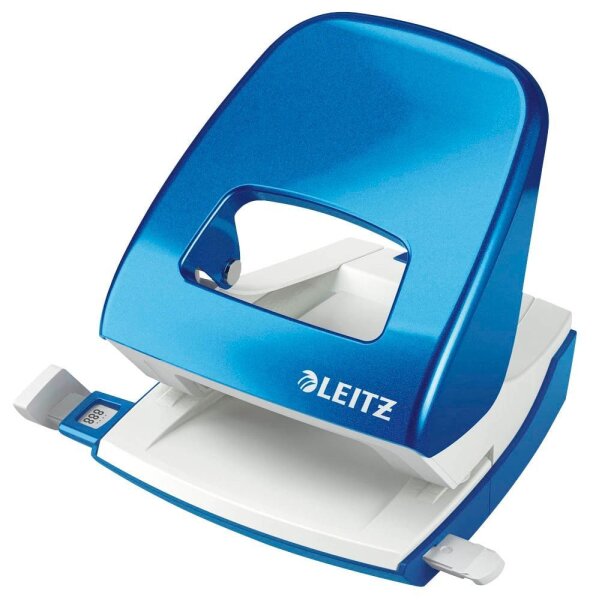 LEITZ Locher NeXXt 5008 WOW blau-metallic, 1 St.