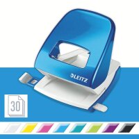 LEITZ Locher NeXXt 5008 WOW blau-metallic, 1 St.