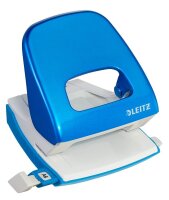 LEITZ Locher NeXXt 5008 WOW blau-metallic, 1 St.