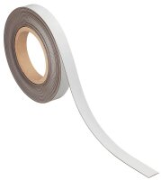MAUL Magnetband weiß 2,0 cm x 10,0 m, 1 Rolle