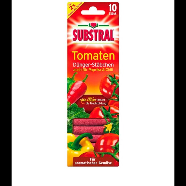 SUBSTRAL® Tomaten Düngerstäbchen 10 Stück  ( 7341 )