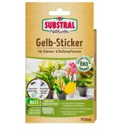SUBSTRAL® Naturen® Fruchtfliegenfalle Gelbsticker...