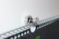 MAUL Kegelmagnete silber, Metall Ø 3,2 x 3,2 cm, 2 St.