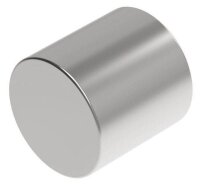 MAUL Magnete silber, Metall Ø 1,0 x 1,0 cm, 4 St.