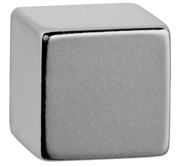 MAUL Magnet silber, Metall 2,0 x 2,0 x 2,0 cm, 1 St.