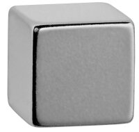 MAUL Magnet silber, Metall 2,0 x 2,0 x 2,0 cm, 1 St.