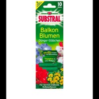 SUBSTRAL® Balkonblumen Düngerstäbchen 10...