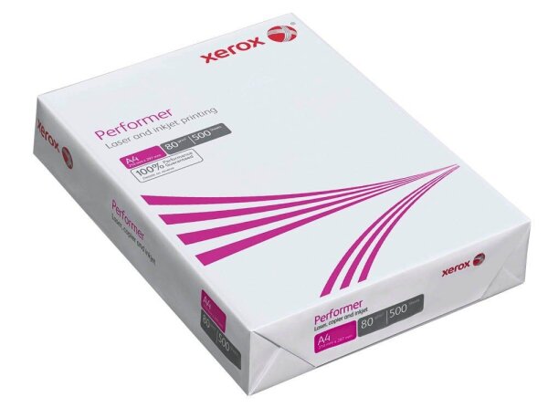 xerox Kopierpapier Performer DIN A4 80 g/qm 500 Blatt