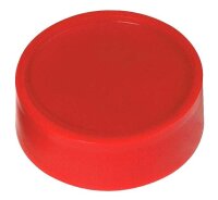 MAUL Magnete rot, Kunststoff Ø 3,4 x 1,4 cm, 10 St.