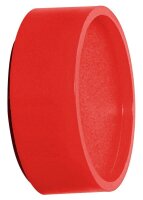 MAUL Magnete rot, Kunststoff Ø 3,4 x 1,4 cm, 10 St.