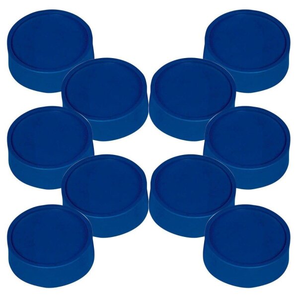 MAUL Magnete blau, Kunststoff Ø 3,4 x 1,4 cm, 10 St.