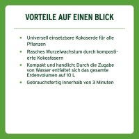 SUBSTRAL® Kompakt Blumenerde 10,0 l