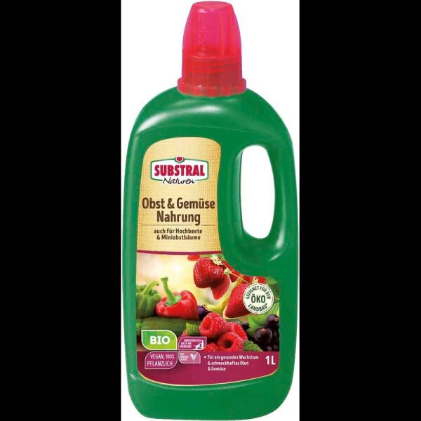 SUBSTRAL® Naturen® Bio Obst- & Gemüsedünger 1,0 l