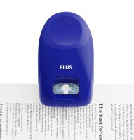 PLUS JAPAN Klammerloses Heftgerät blau, 1 St.