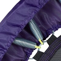 relaxdays Fitnesstrampolin blau 102,0 cm